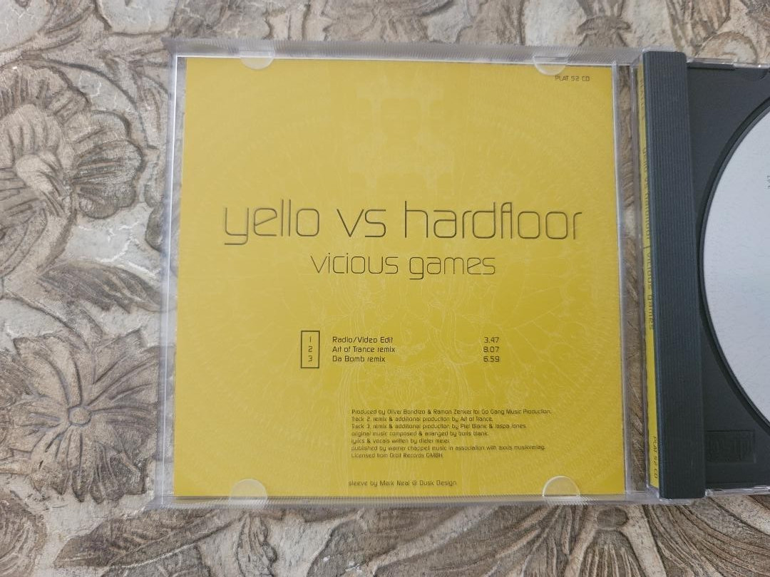Yello Vs Hardfloor – Vicious Games (Radio / Da Bomb Remix / Art Of Trance Remix)