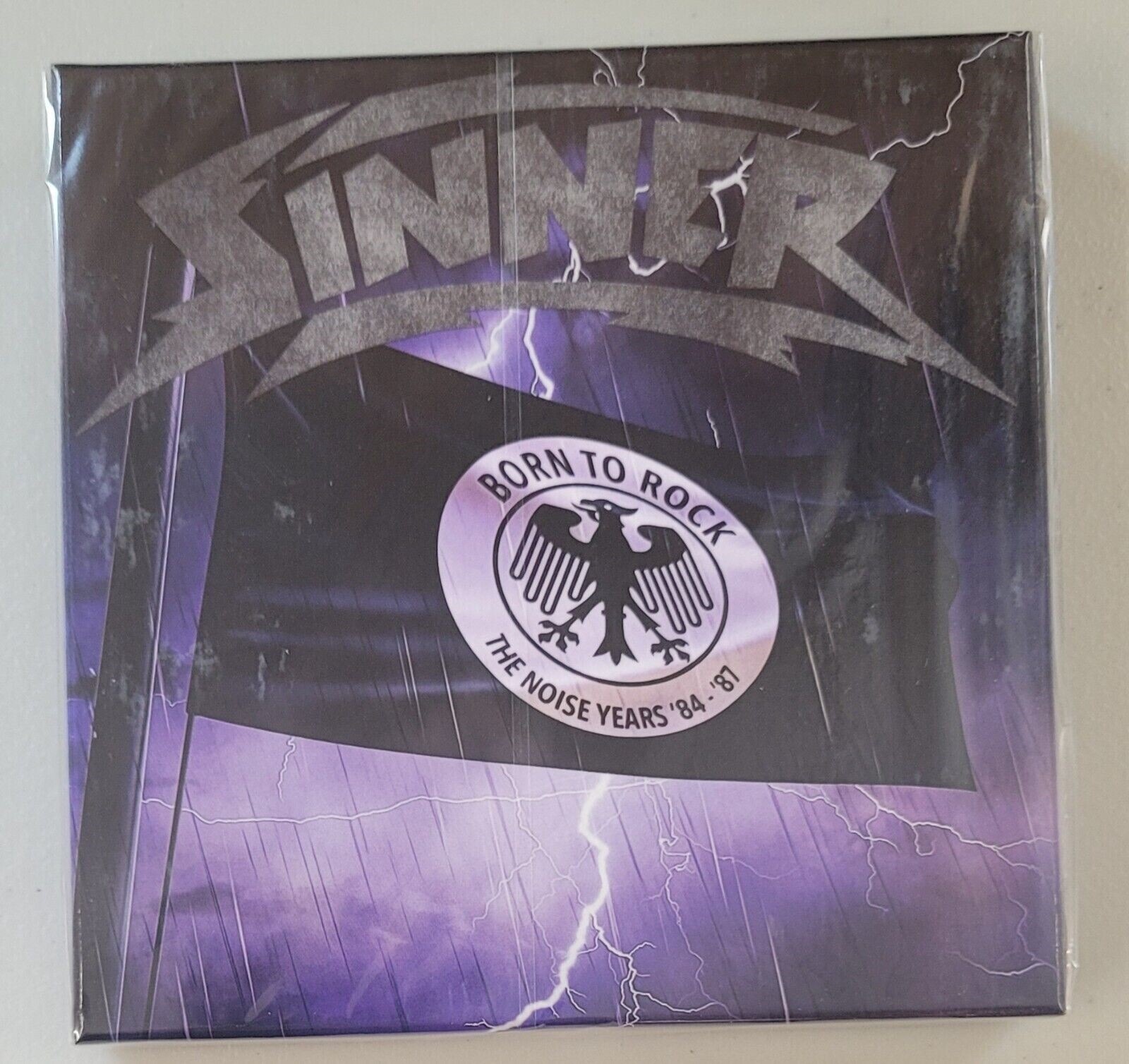 Sinner Born To Rock The Noise Years ’84-’87 New 4 CD Box Set Heavy Metal