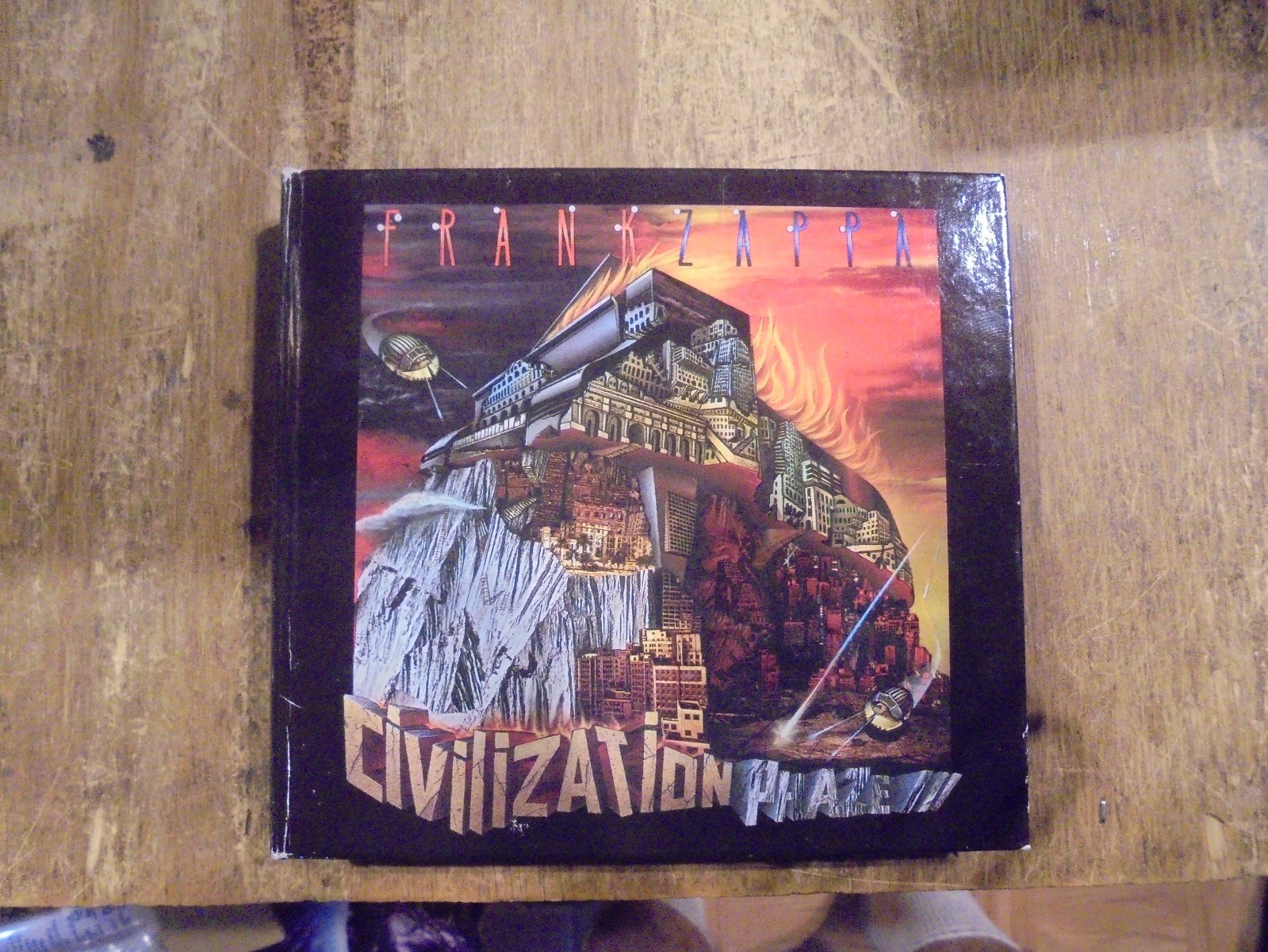 Civilization Phaze III – Frank Zappa – “hardcover book” w 2 CDs, 36-page booklet