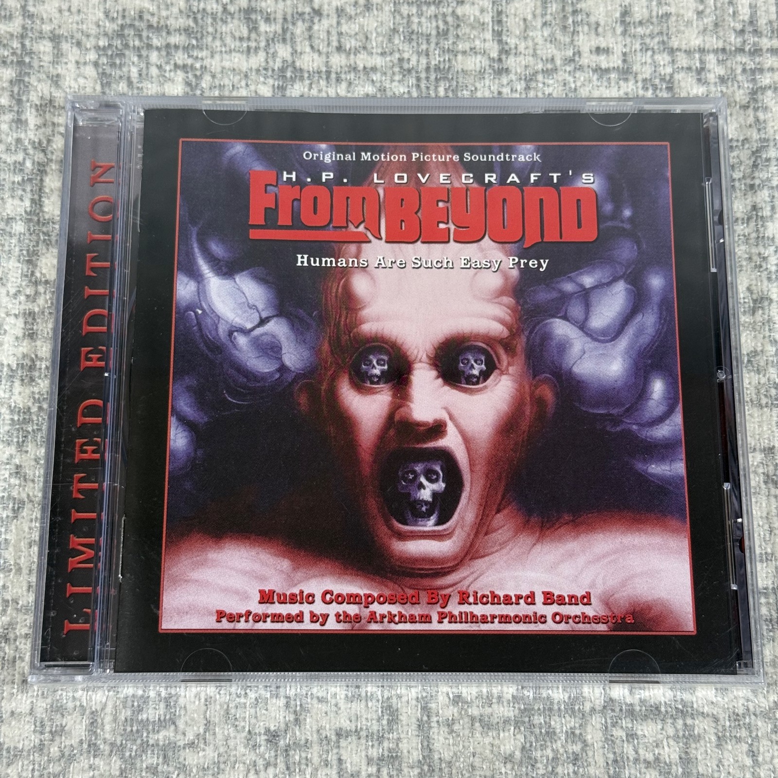HP LOVECRAFT’S From Beyond Soundtrack Score Richard Band La-La Land Limited Ed