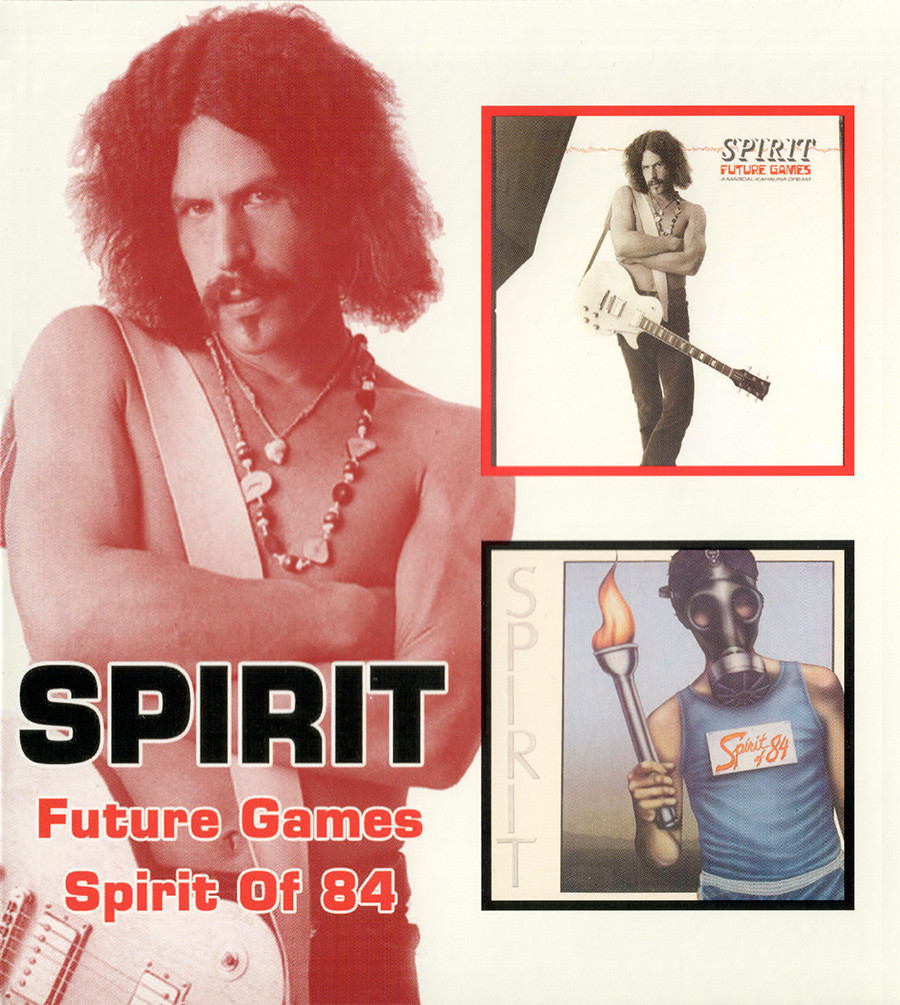 Spirit ~ Future Games (1977) / Spirit Of 84 (1984) 2CD 2005 BGO Records ••NEW••