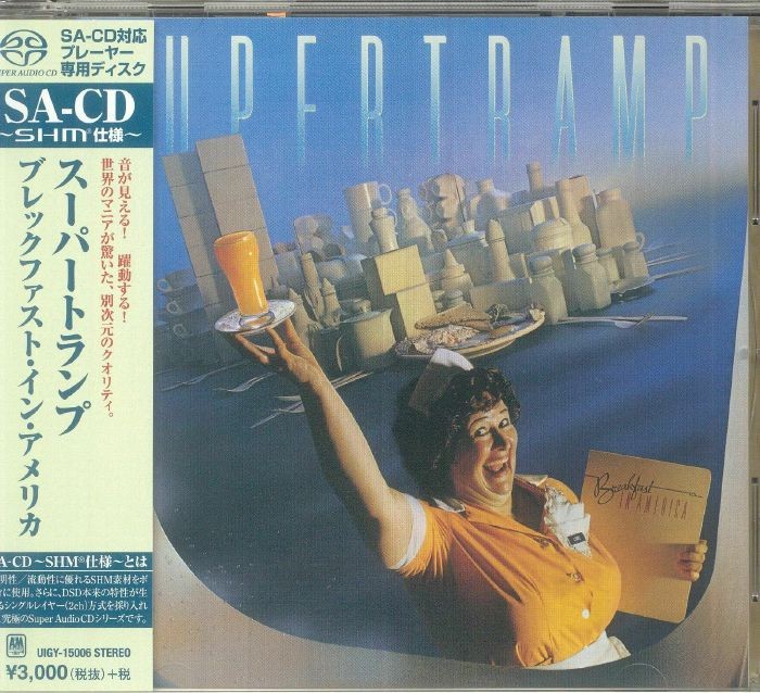 SUPERTRAMP – Breakfast In America (Japanese Edition) – CD (SACD with obi-strip)