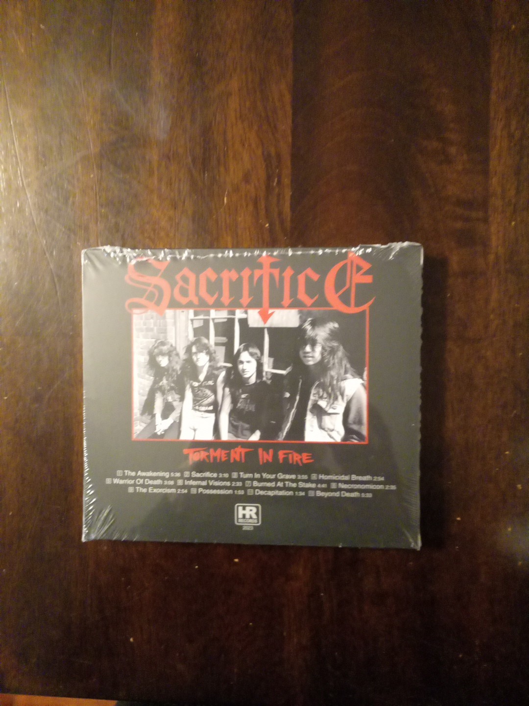 Sacrifice-Torment In Fire High Roller Records Deluxe Reissue