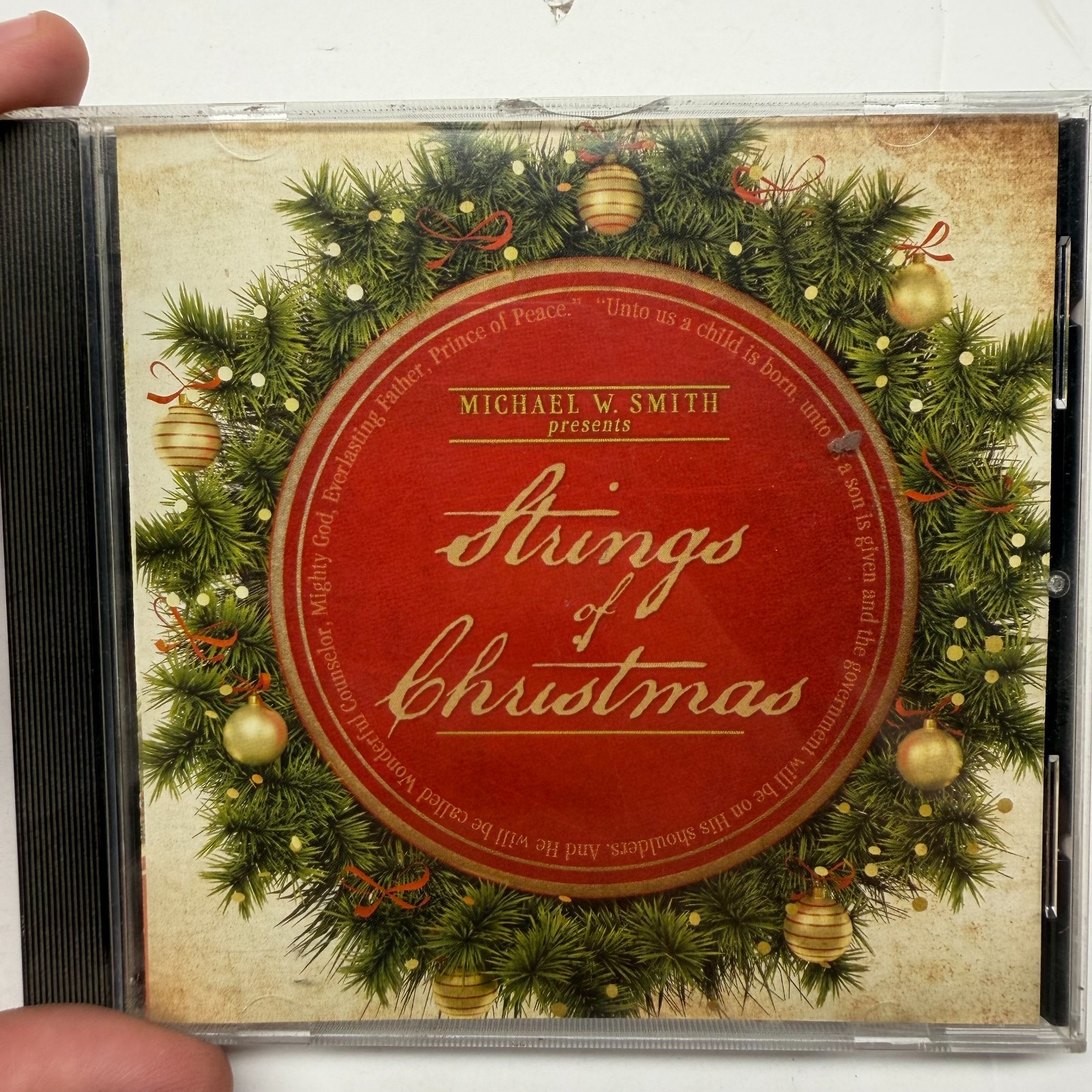Michael W. Smith Presents – Strings of Christmas – Violin CD 2011 MWS Group USED