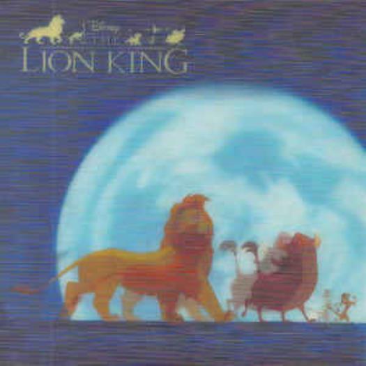 The Lion King Special w/ Lenticular Hologram Artwork MUSIC AUDIO CD Bonus tracks