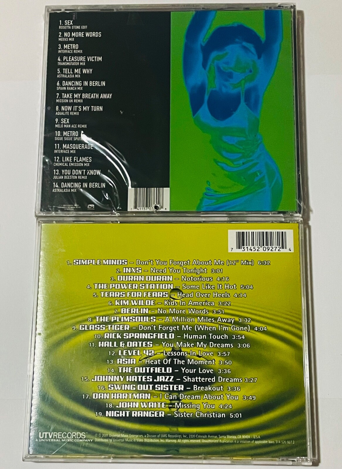 BERLIN Greatest Hits Remixed CD RARE & OOP 2000 Cleopatra Records NEW +BONUS CD