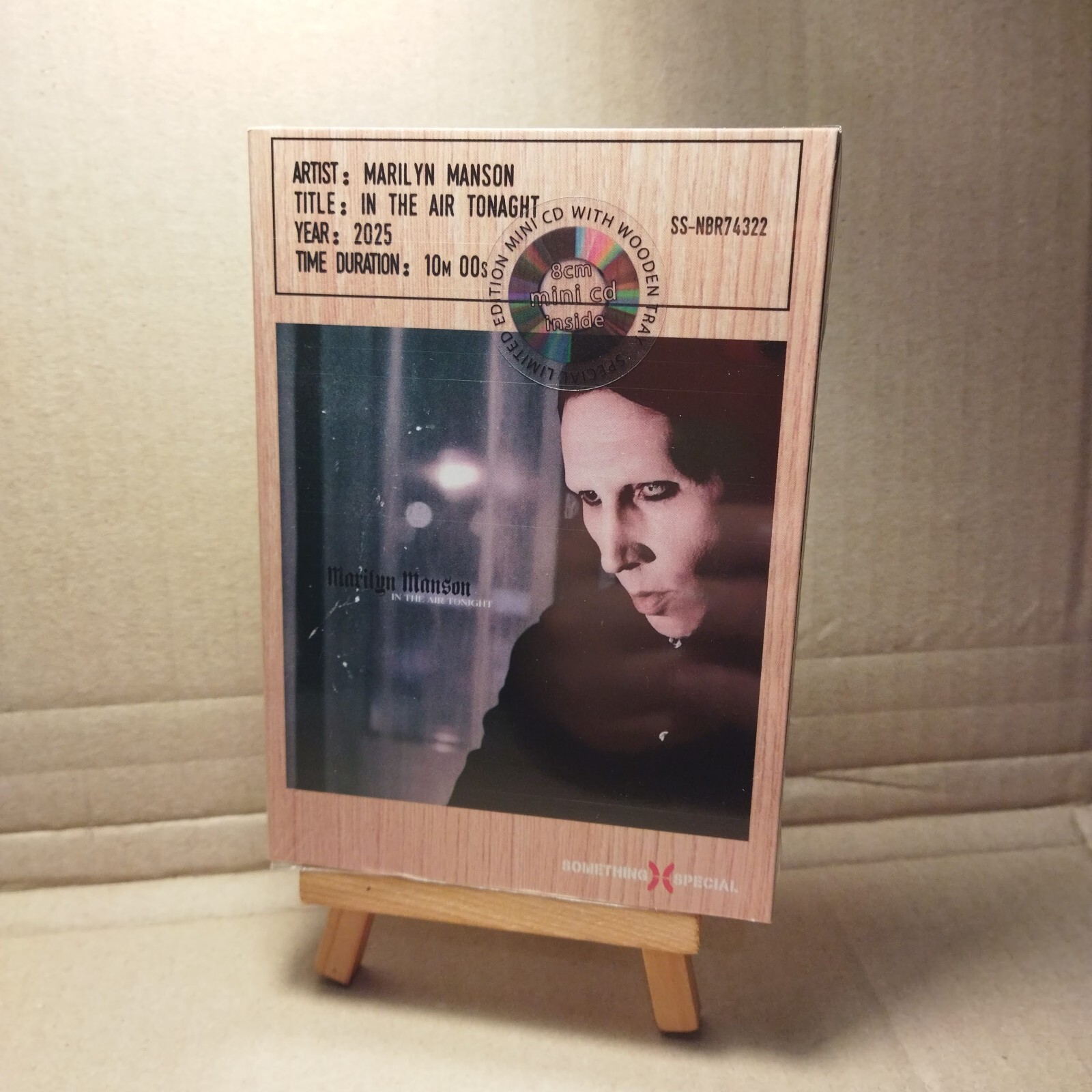 Marilyn Manson – In The Air Tonight (Single) (Wood Box, Mini-CD)