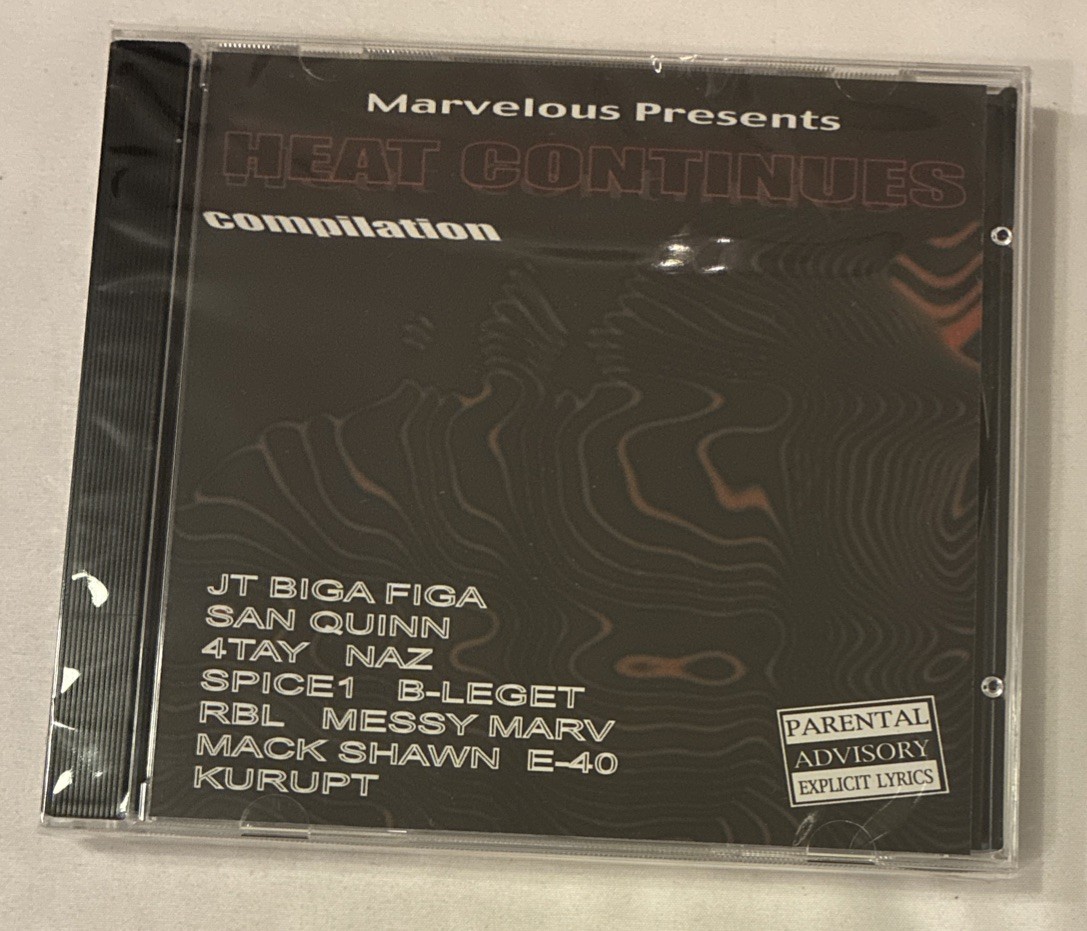Heat Continues Compilation [PA] by Various Artists (CD, 2001, MARVELOUS) SEALED