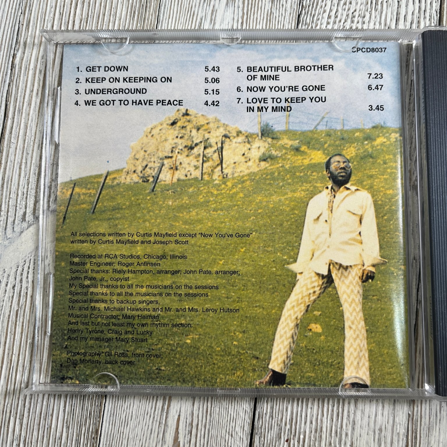 Curtis Mayfield – Roots CD 1991 Soul Funk R&B Charly Groove EEC