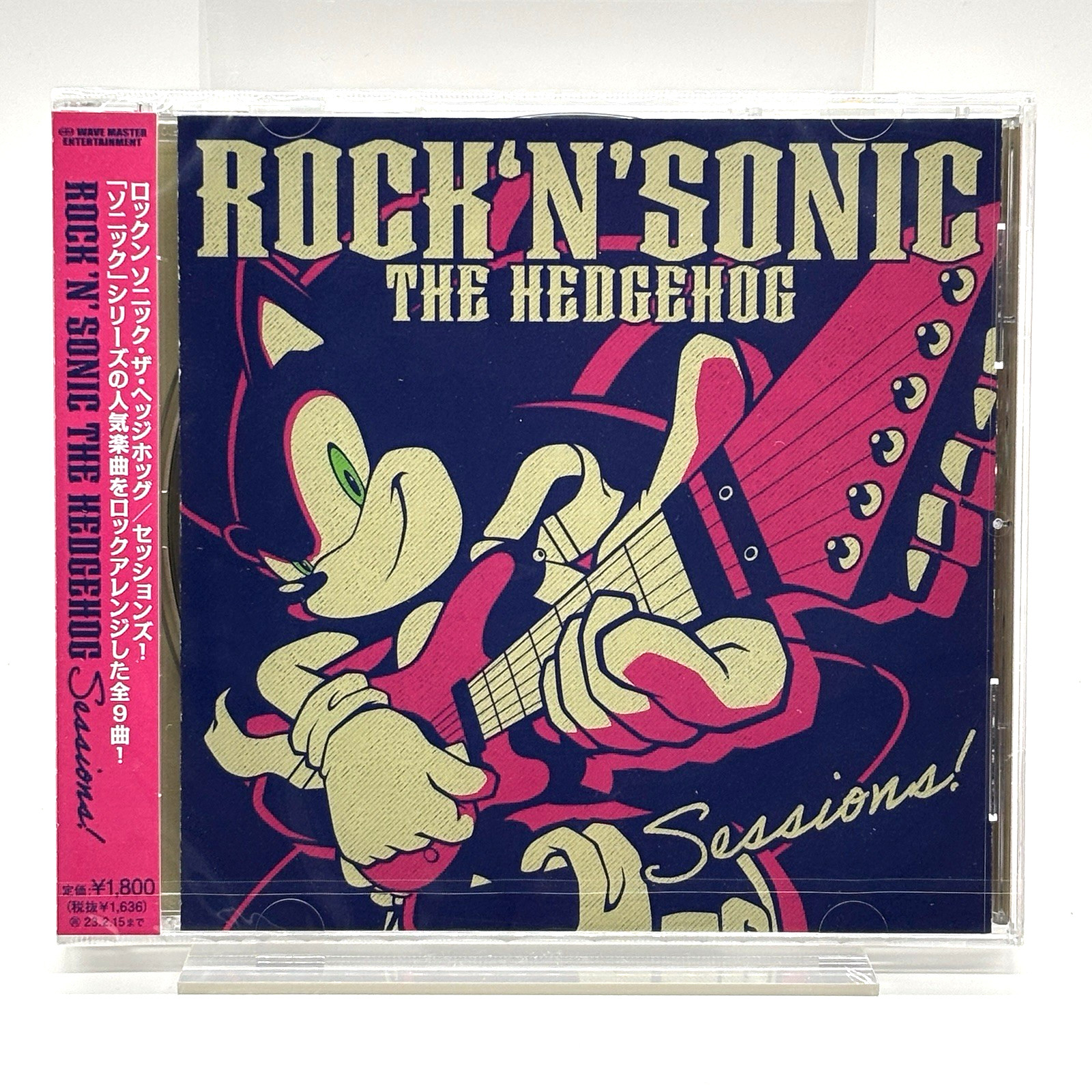 ROCK ‘N’ SONIC THE HEDGEHOG Sessions! CD Japan Game Music