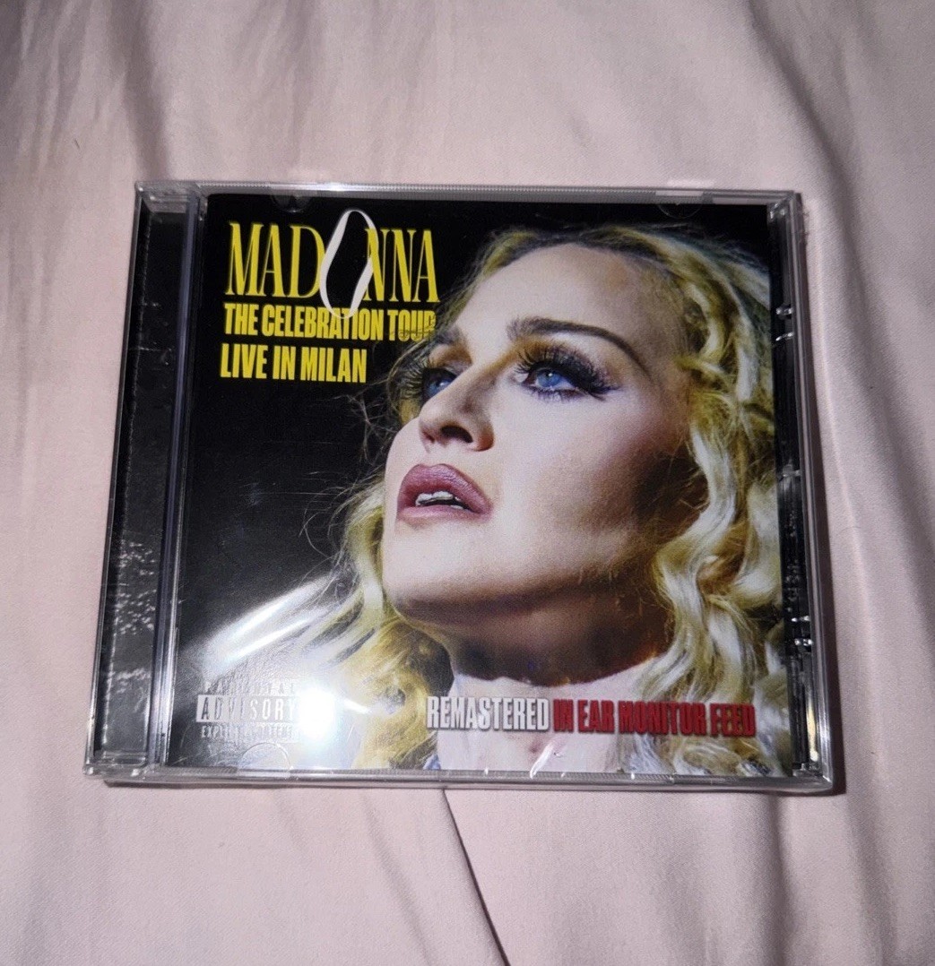 Madonna – The Celebration Tour Live In Milan (In Ear Monitor Feed CD) + BOOKLET