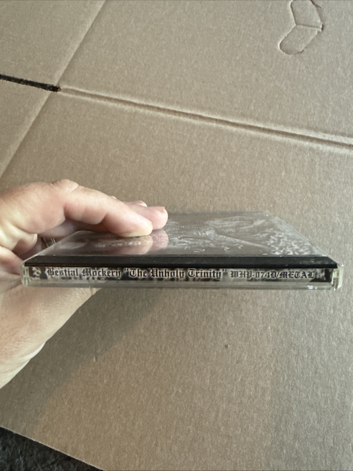 Bestial Mockery The Unholy Trinity Limited Cd /1000 WHP-074D/METAL 2007