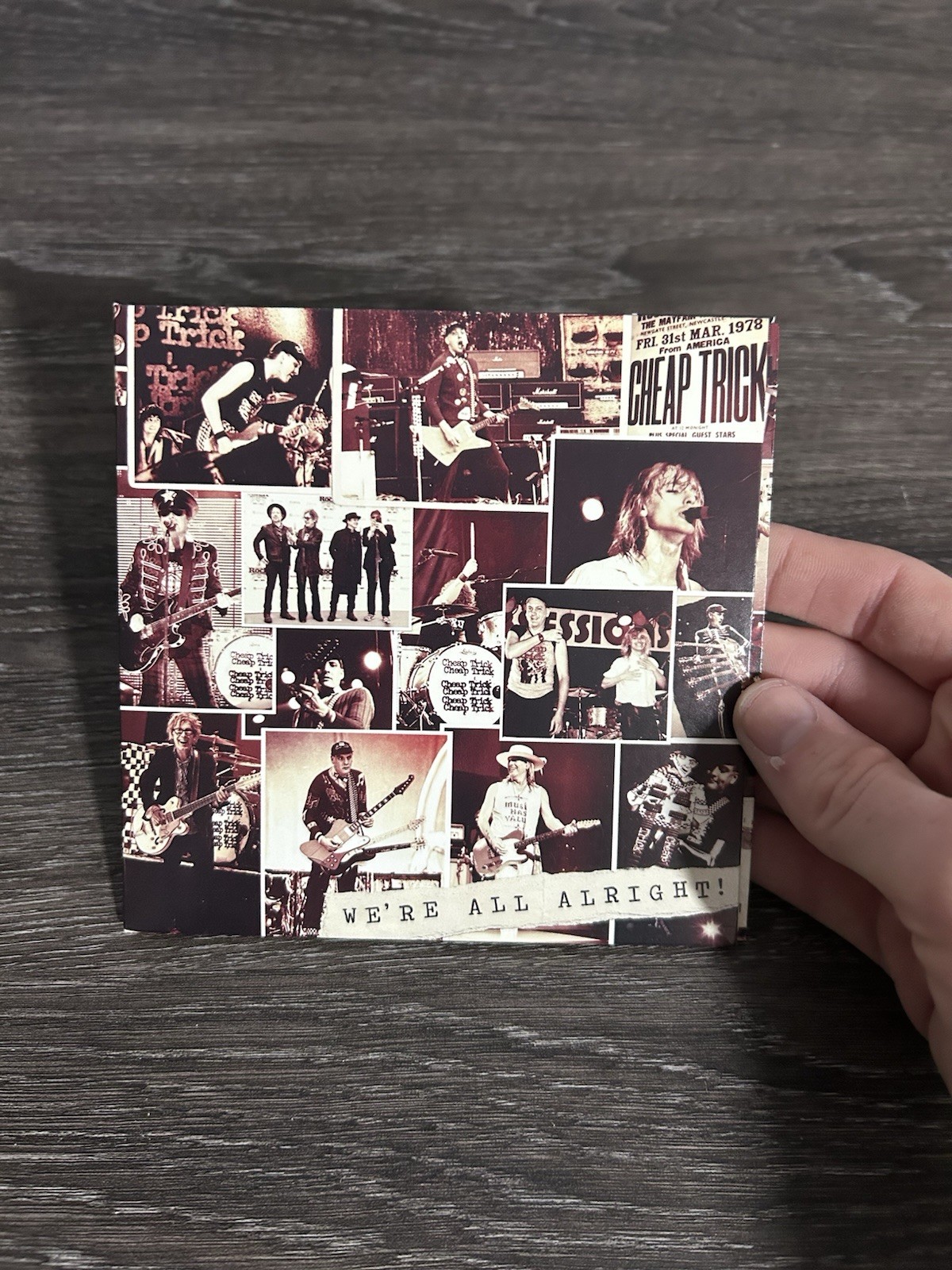 Cheap Trick We’re All Alright! Big Machine Records Alternative Rock Album CD