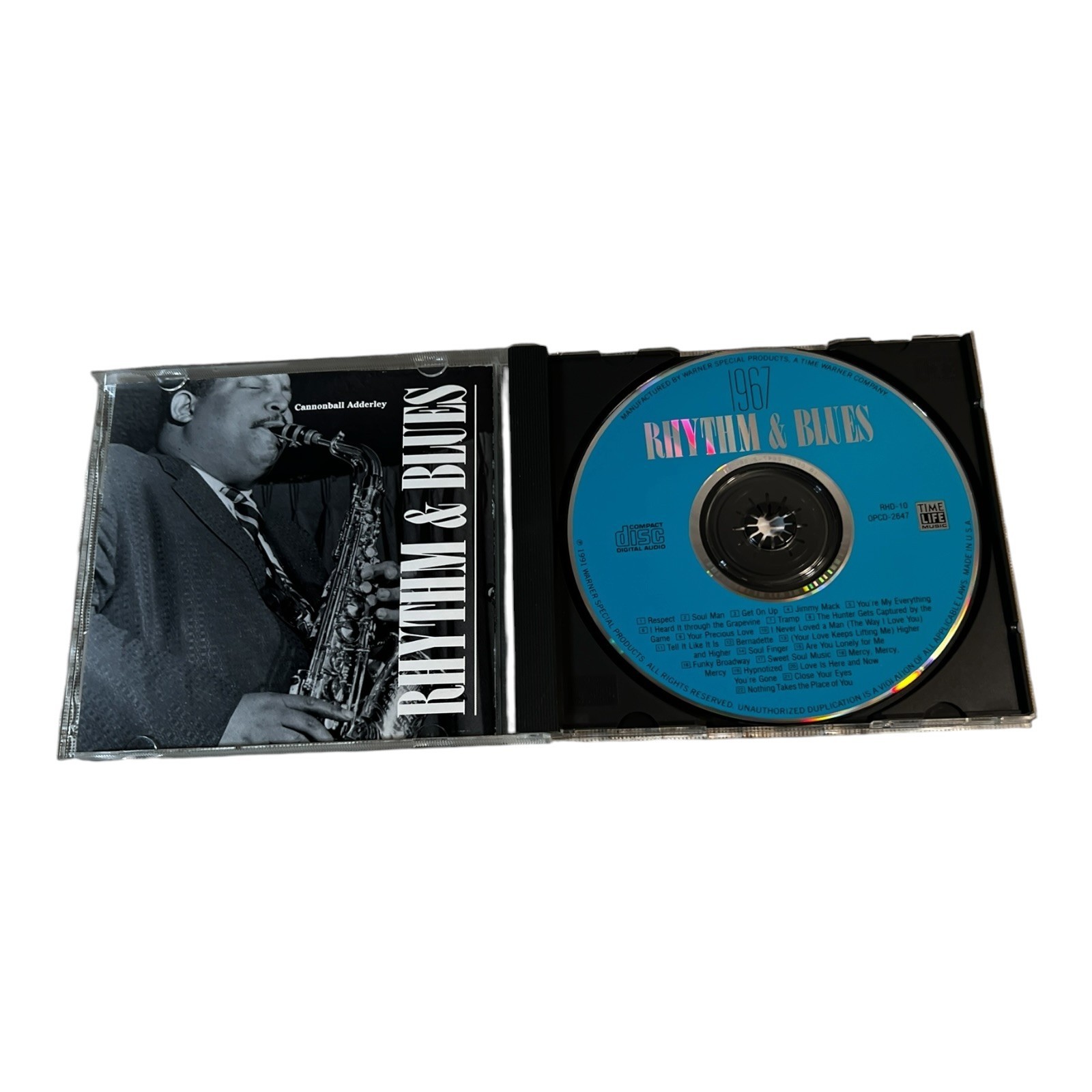 Time Life Rhythm & Blues Collection 5 CD Lot Motown Soul R&B Classics