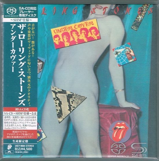 The Rolling Stones “Undercover” Japan LTD SHM-SACD Paper Sleeve w/OBIw/OBI
