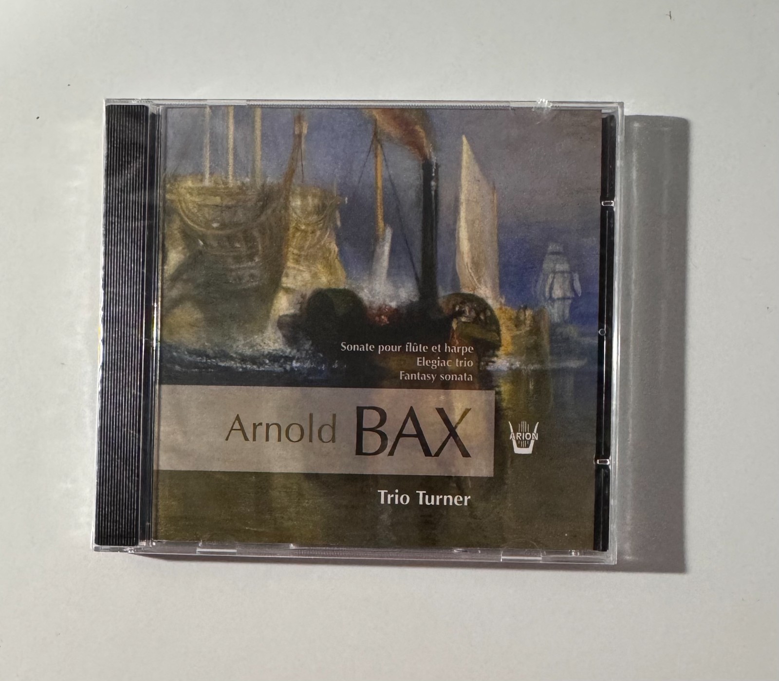 Arnold Bax Trio Turner Elegiac Trio Fantasy Sonata Arion CD (2013) NEW SEALED