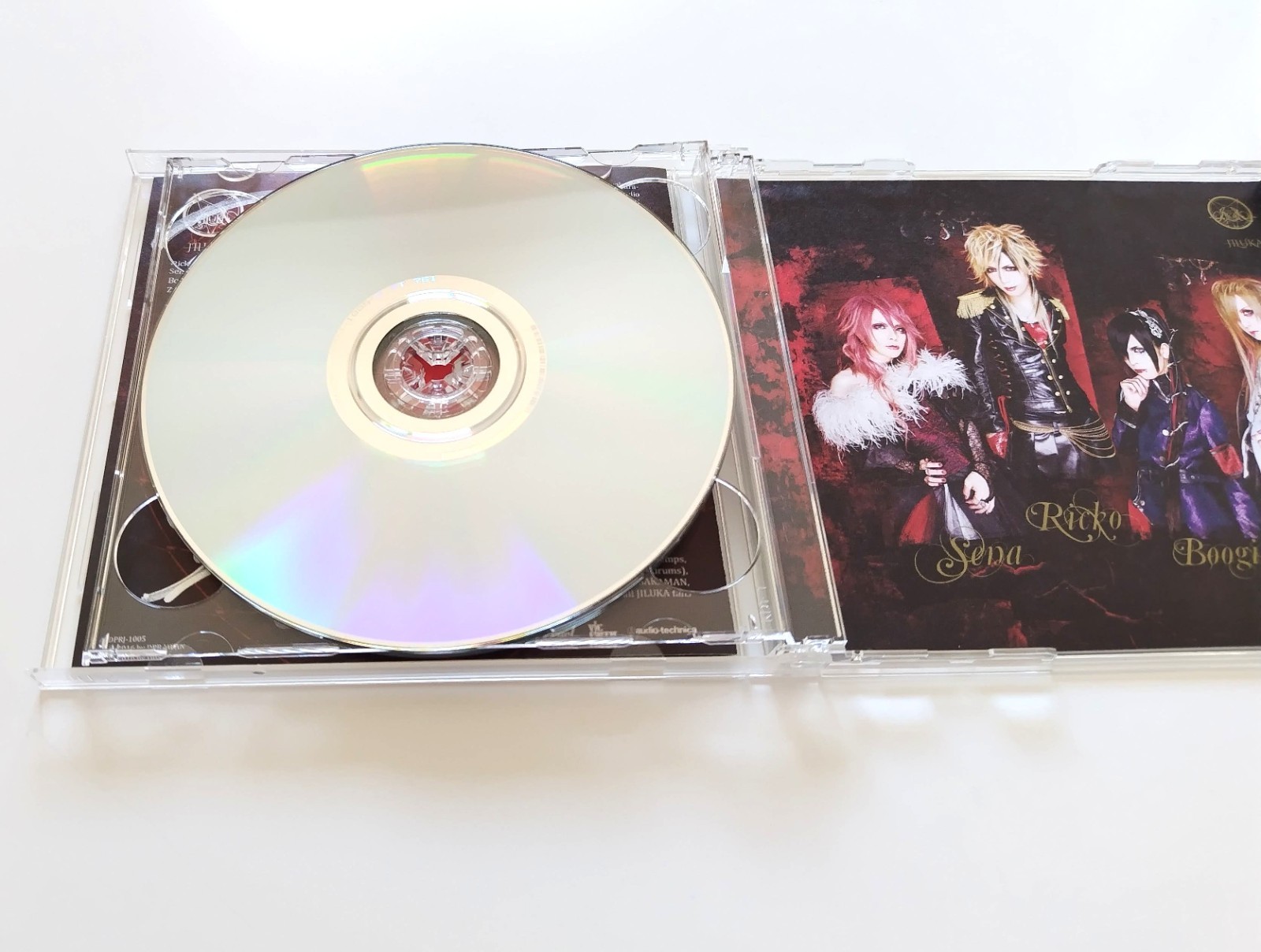 JILUKA Faizh Autographed CD and DVD by all members Visual kei Gothic Metal 2016