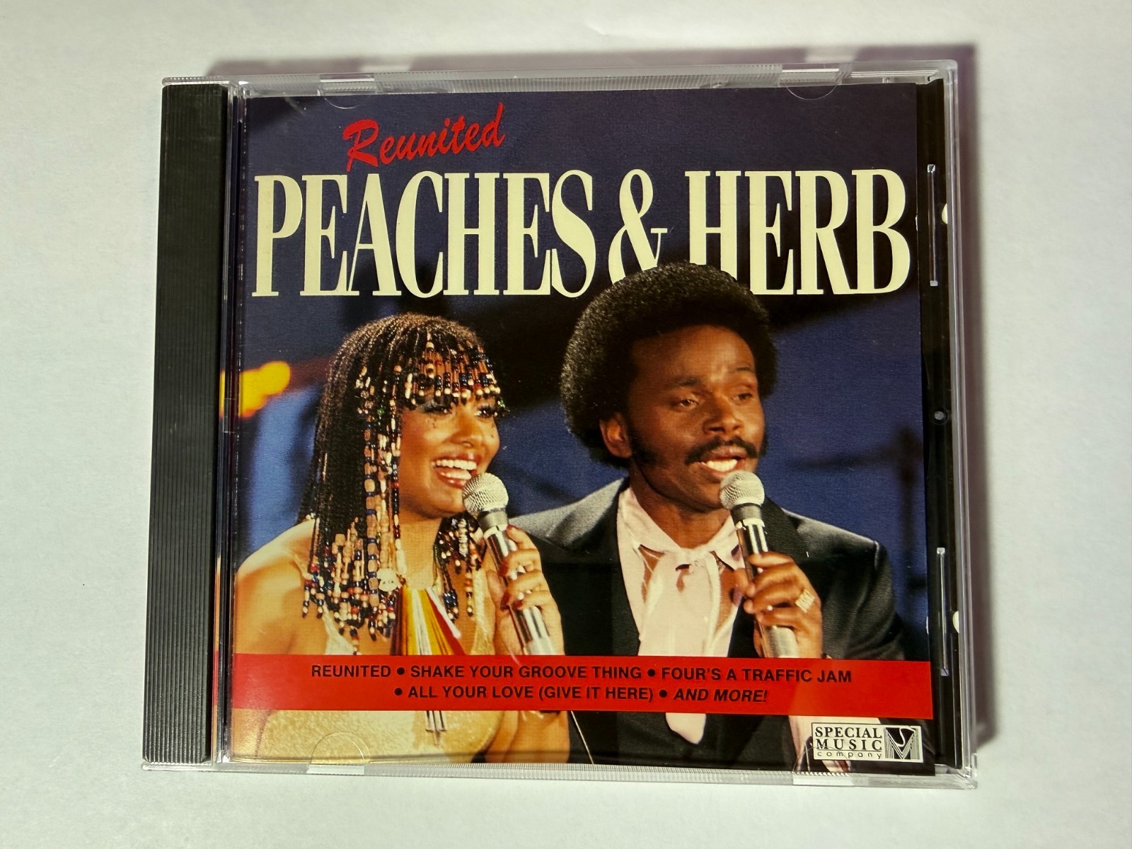 PEACHES & HERB – Reunited – CD – RARE MINT