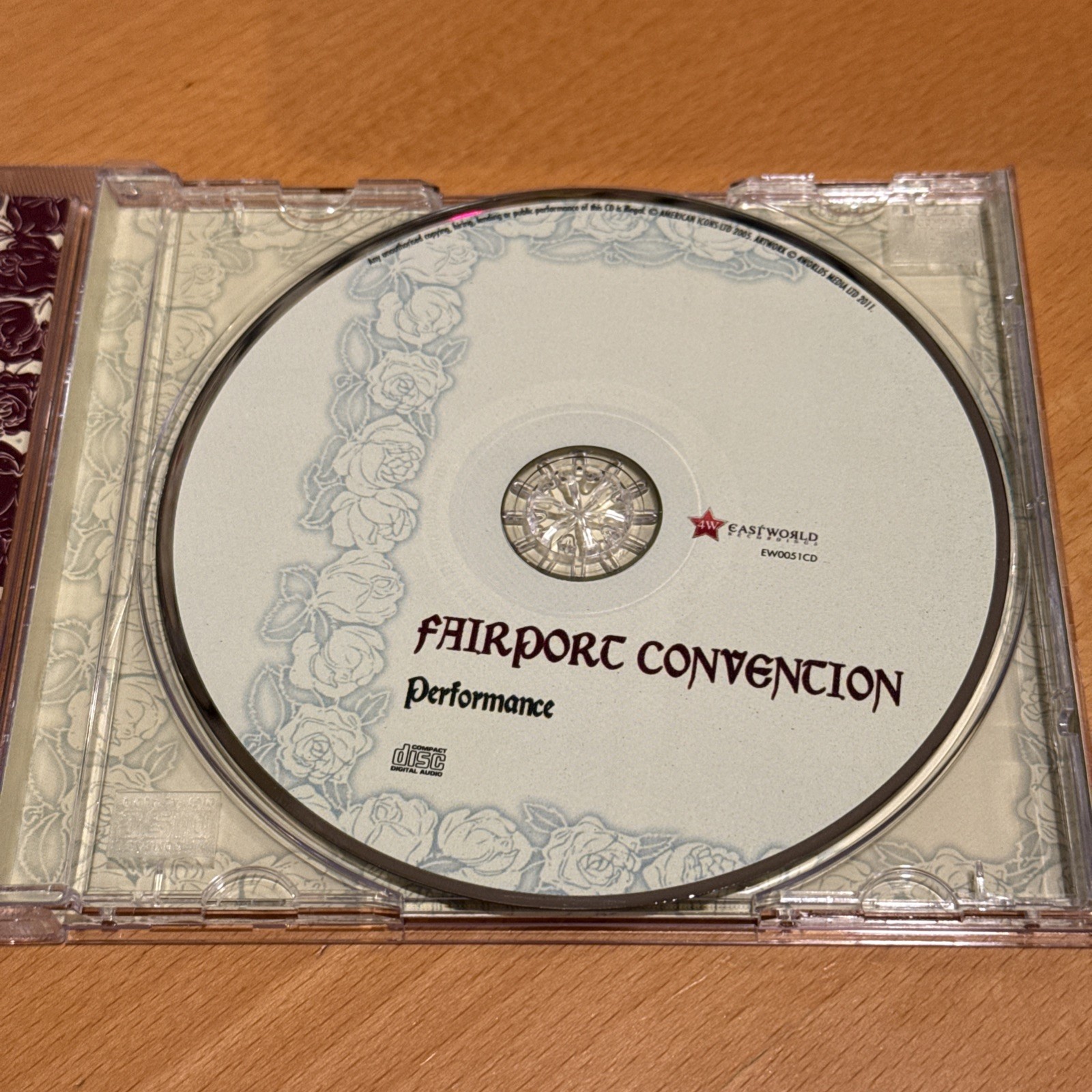 Performance by Fairport Convention (CD, 2011, Eastworld)