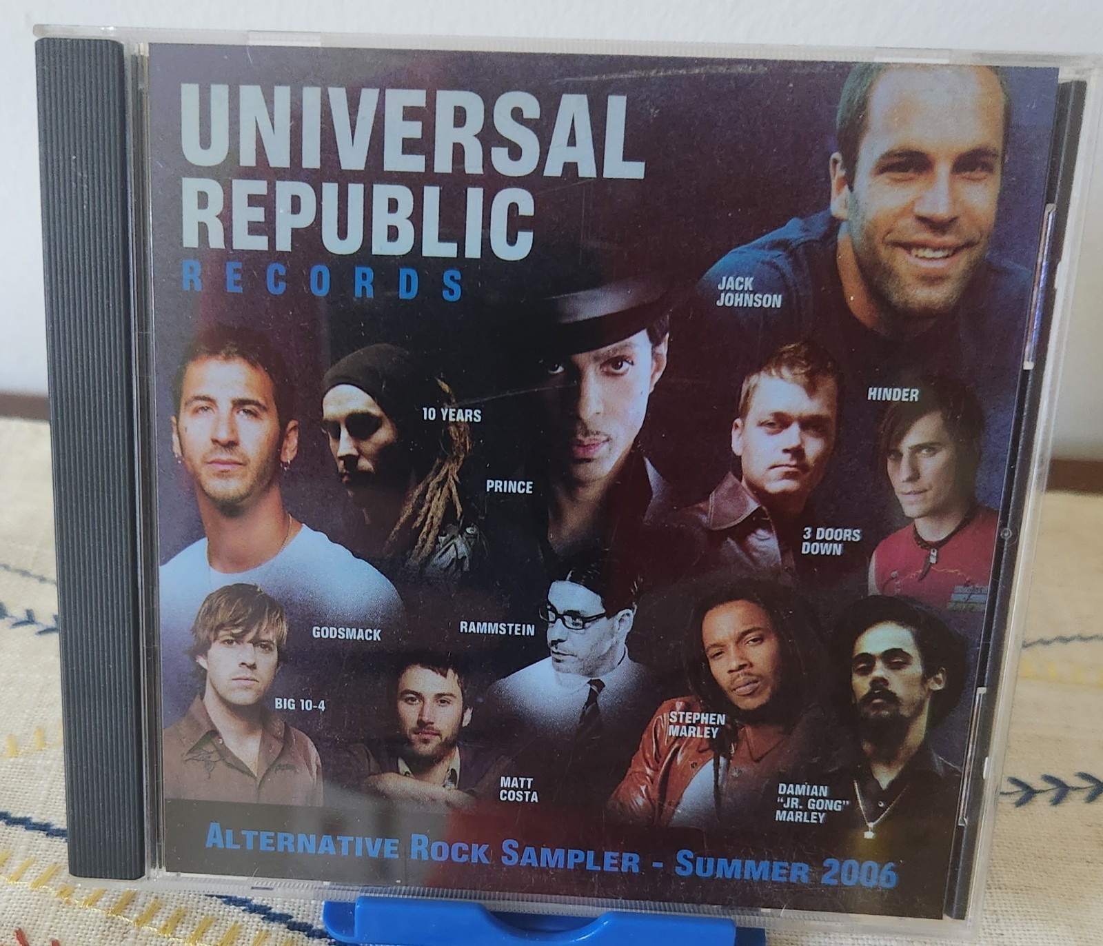 Universal Republic Records Alternative Rock Sampler Summer 2006 Promo CD