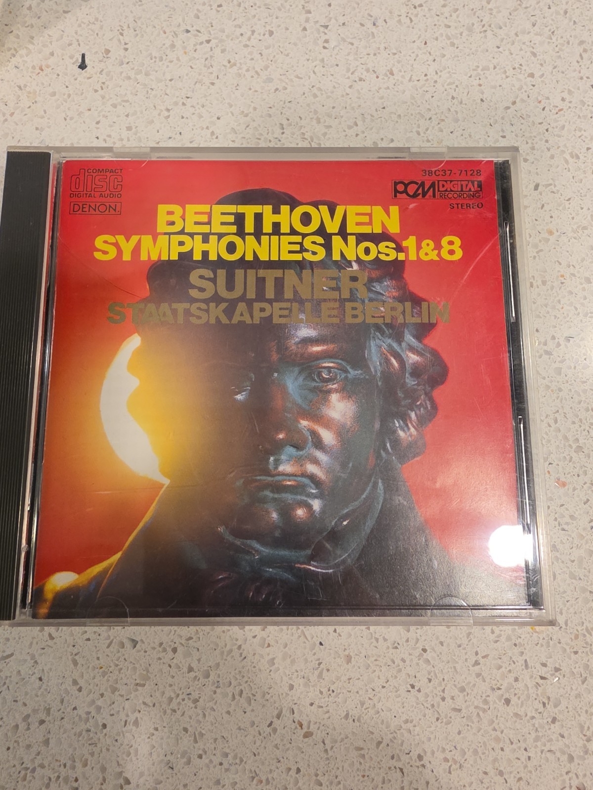 Beethoven Symphonies Nos. 1 & 8 CD 1984 Nippon Columbia Otmar Suitner JAPAN