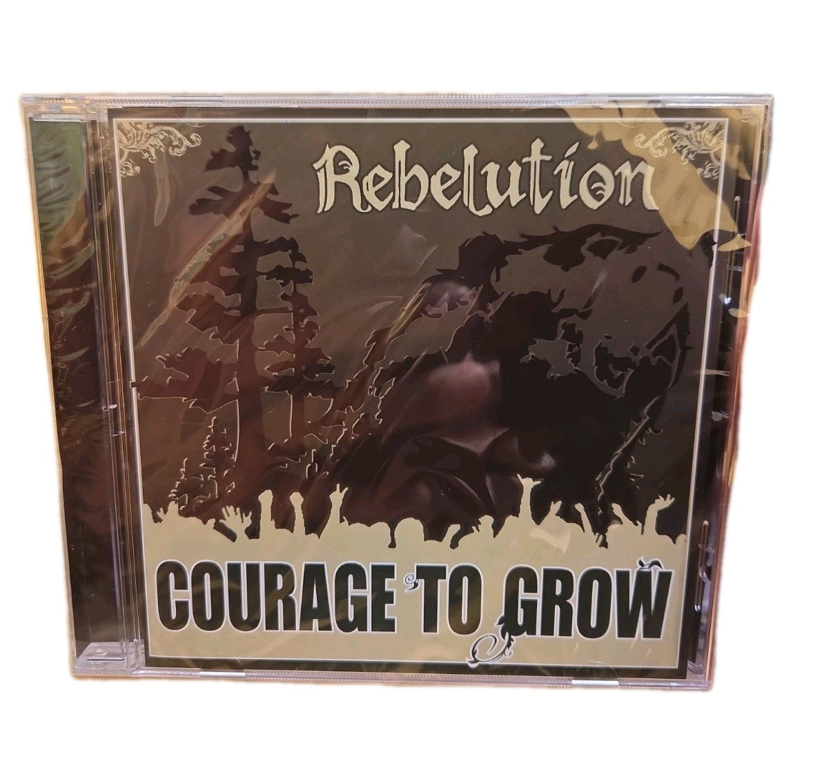 *NEW SEALED* REBELUTION “COURAGE TO GROW” 13 TRACK (2007 CD) ROOTS REGGAE VG OOP
