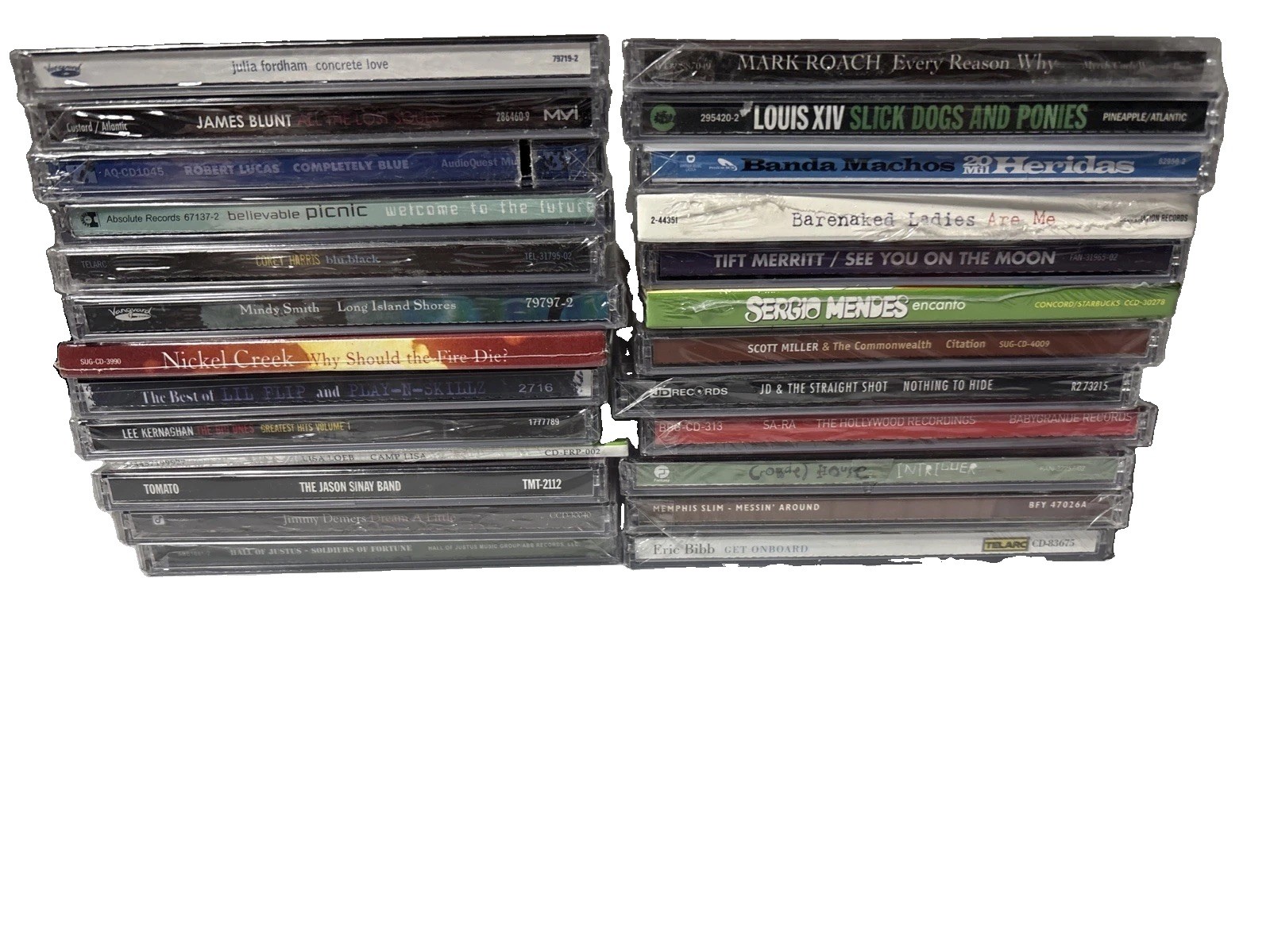 Lot Of 25 CDs Mixed Genres New Sealed CDs