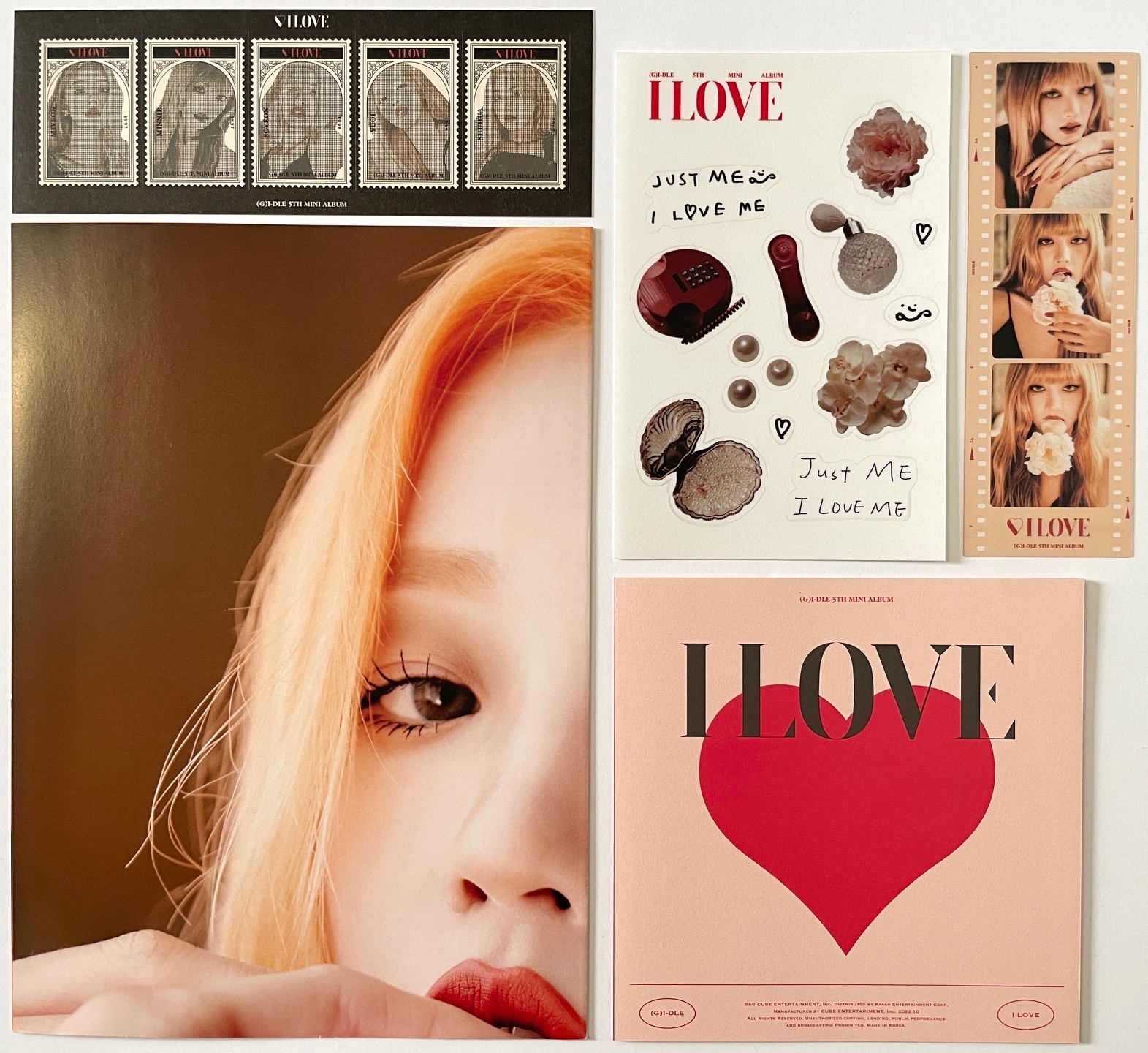 (G)I-DLE I LOVE Born Ver. Mini Album CD K-Pop 2022 Cube Entertainment Korean