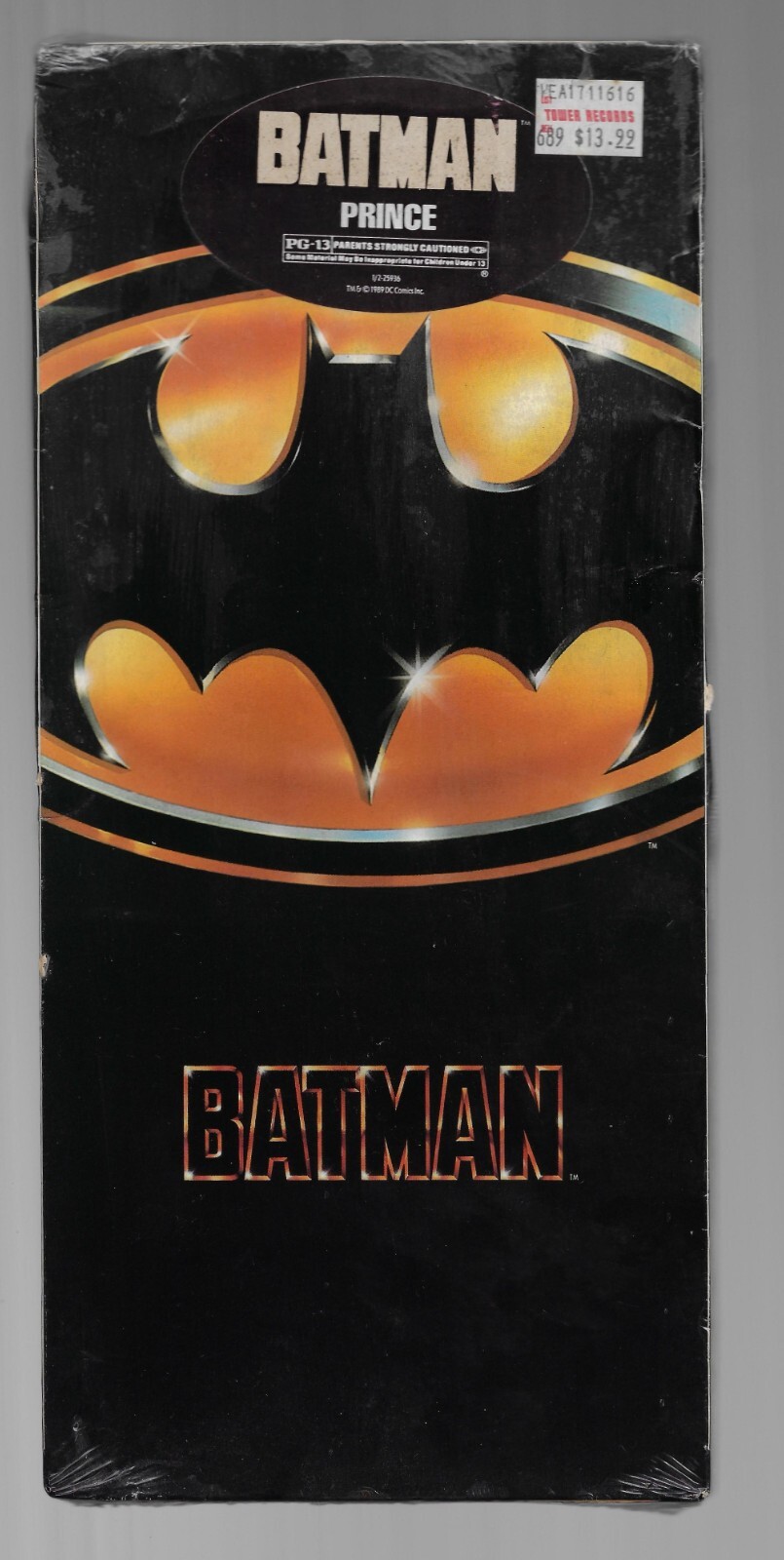 Batman-O.S.T. by Prince (CD, 1989) NEW OOP Long Box