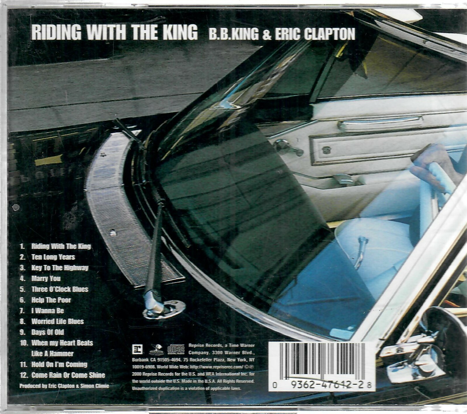 Riding With The King – Eric Clapton , B B King [Cd]
