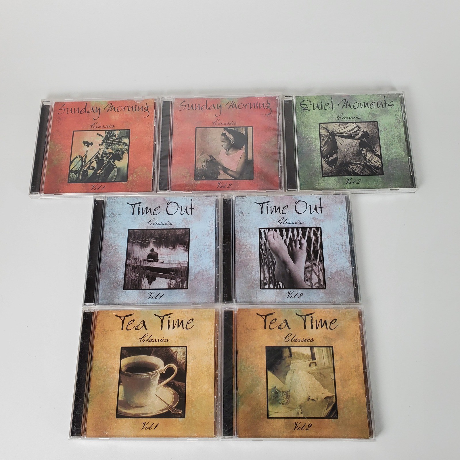 Direct Source Classics CD Lot 7 Sunday Morning Time Out Tea Time Quiet Moments