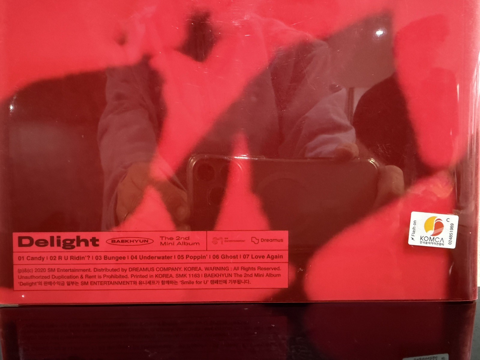 EXO Baekhyun Delight Album