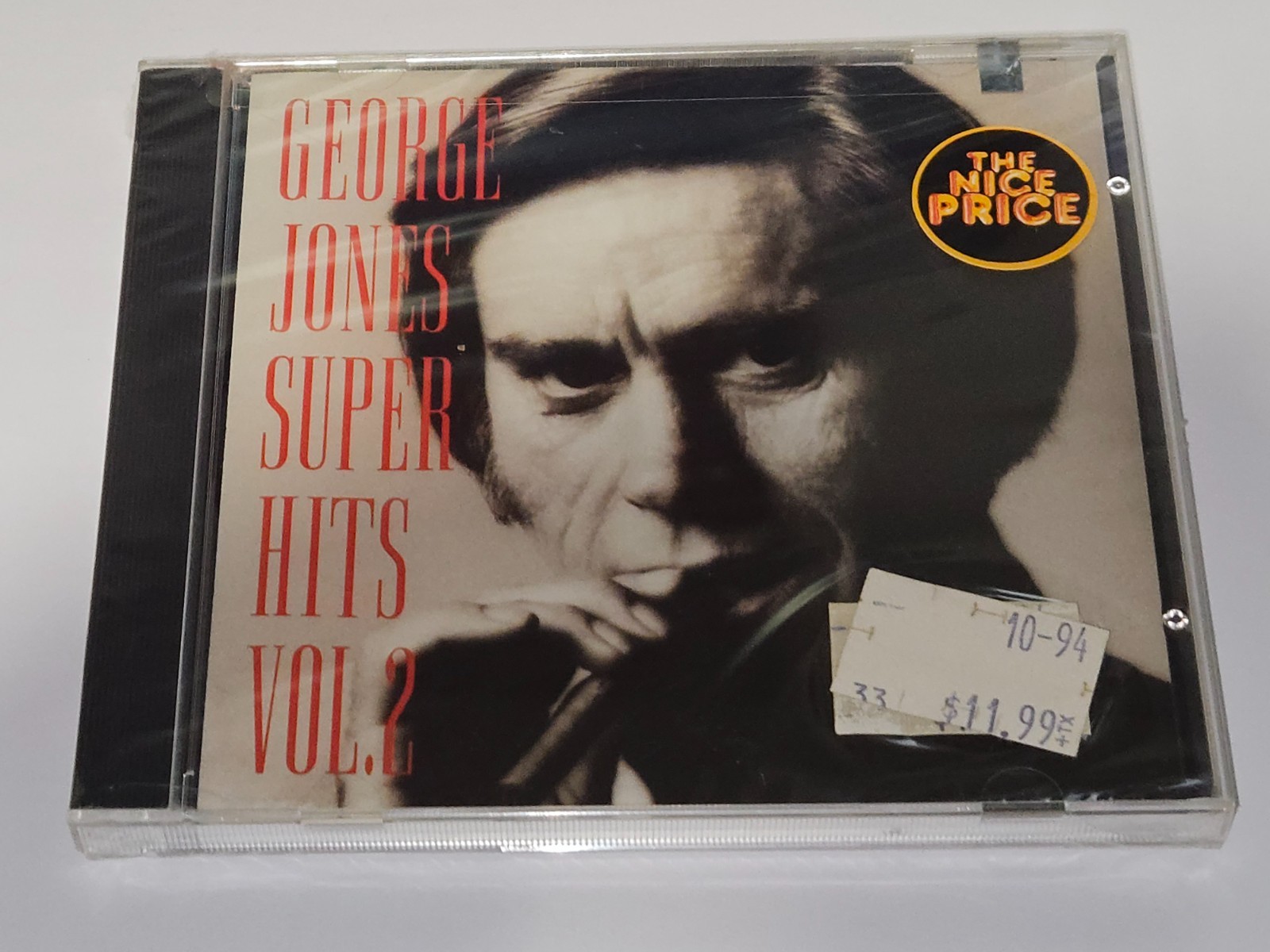 George Jones “Super Hits Vol. 2” CD 10 Greatest Hits 1993 Sony *NEW/SEALED*