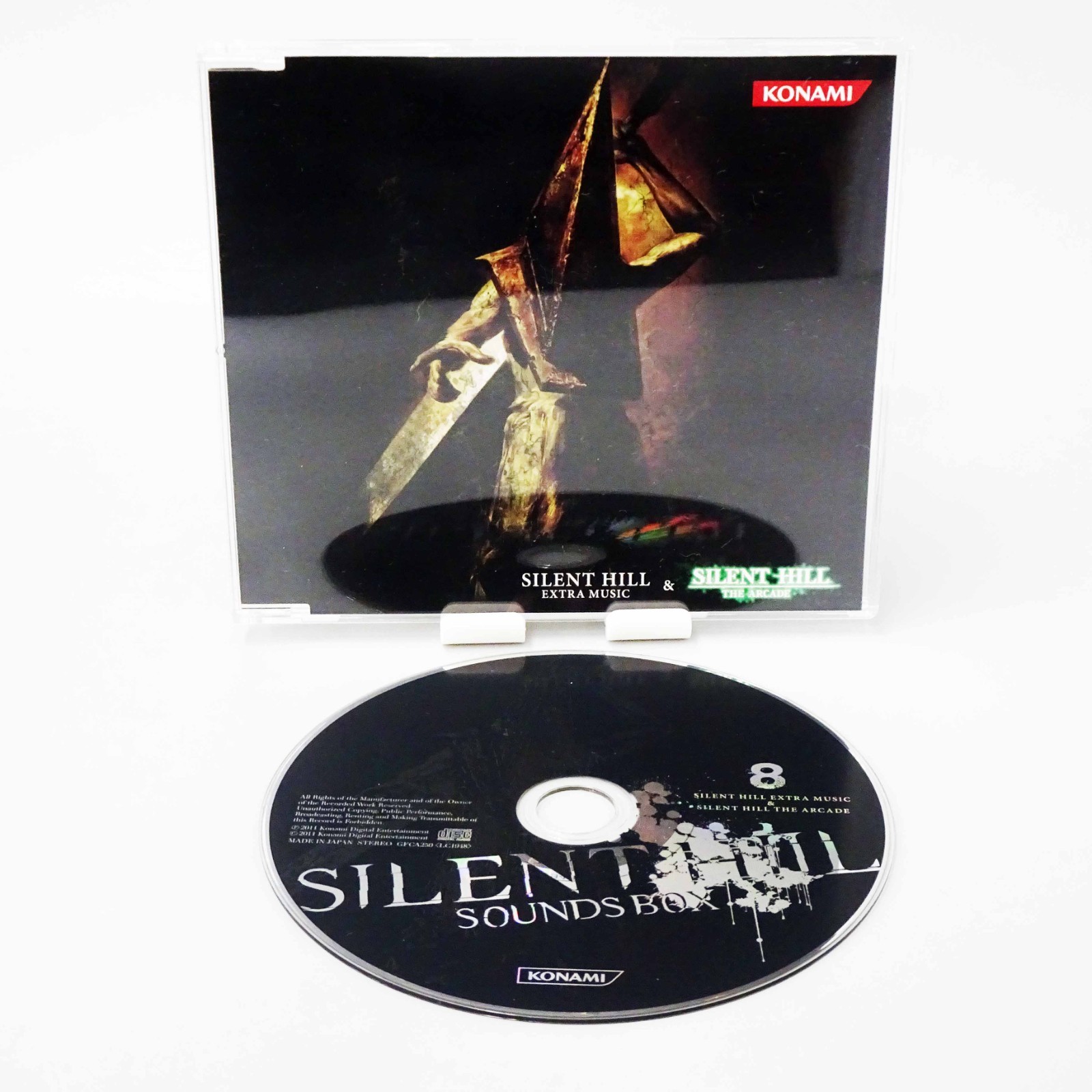 SILENT HILL Sounds Box Music Soundtrack 8 CD DVD KONAMI GFCA243-251 Game USED