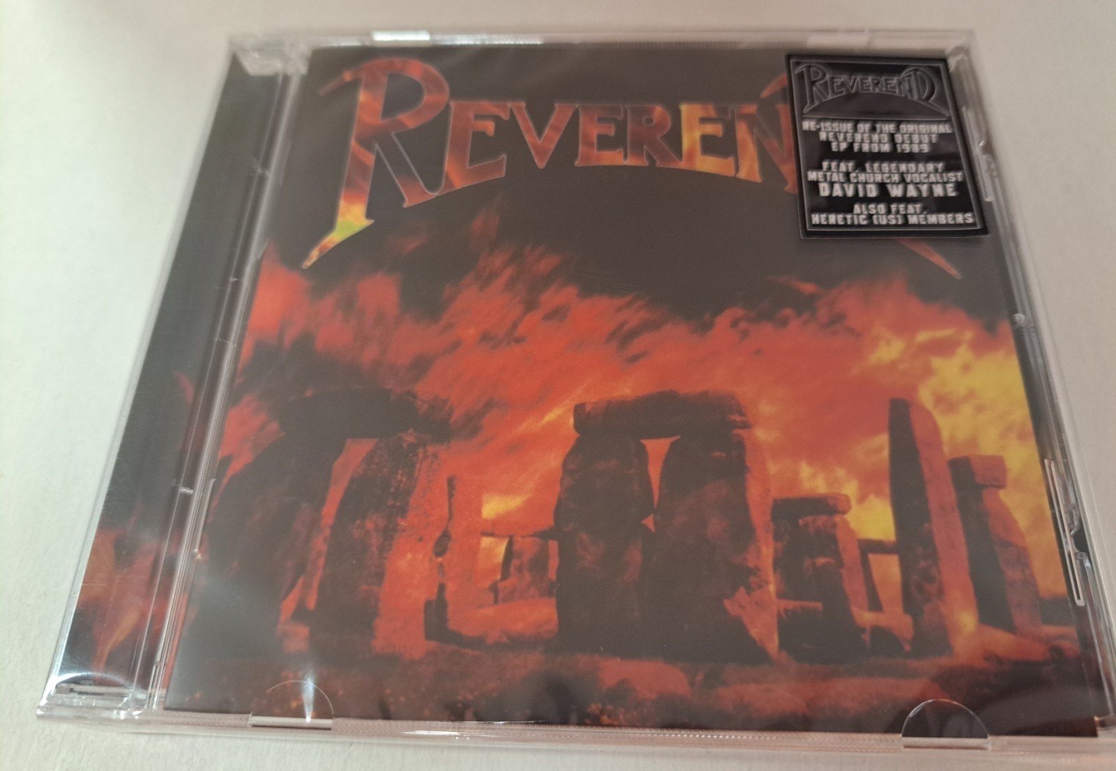 Reverend S/T New CD EP Reissue Speed Heavy Thrash Metal Metal Church Heretic