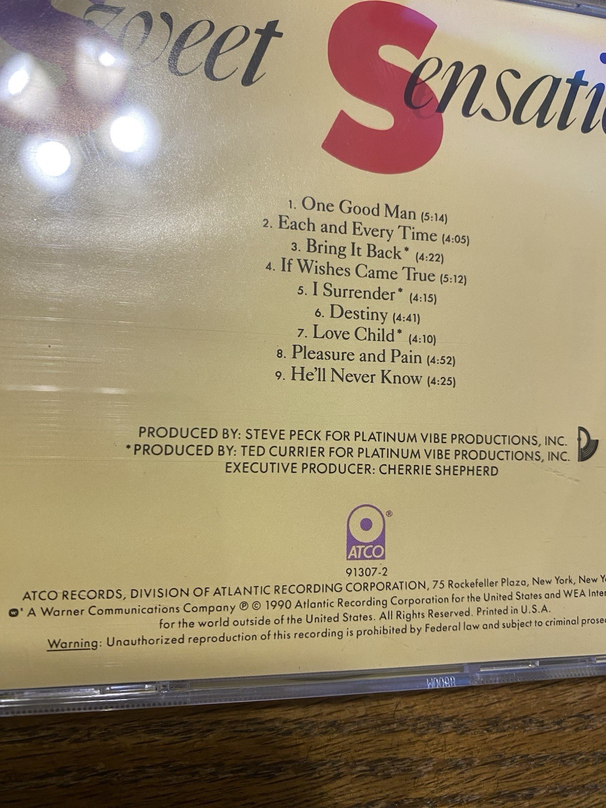 Sweet Sensation – Love Child CD 1990 Freestyle Dance Pop Latin Destiny Rare Oop
