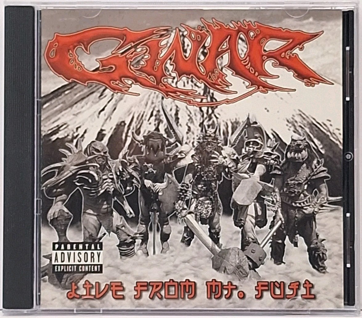 GWAR Live From Mt. Fuji CD 2005 Excellent Condition EX Rare OOP Tested