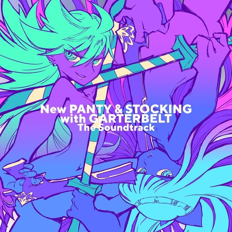 CD New Panty & Stocking with… Standard Edition Original Soundtrack Japan