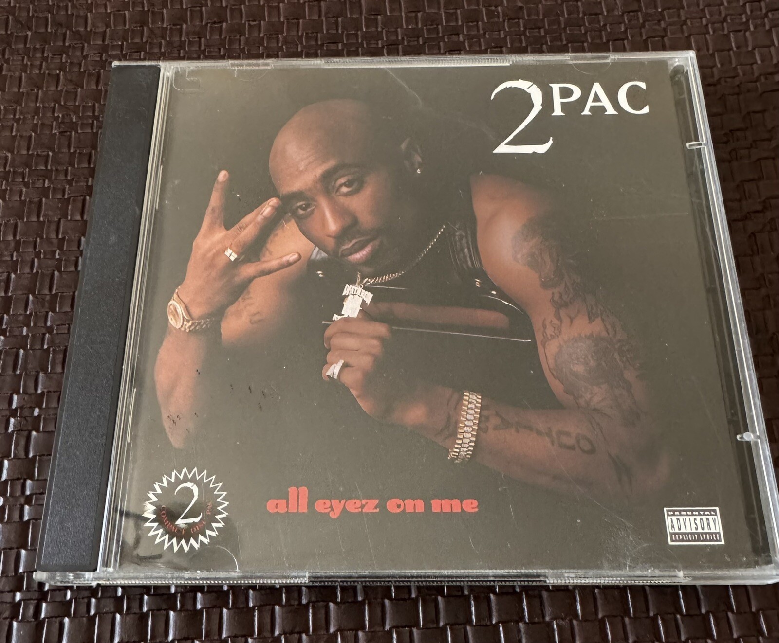 Tupac Shakur “All Eyez On Me” Double CD Original 1996 (MEGA RARE) 2PAC