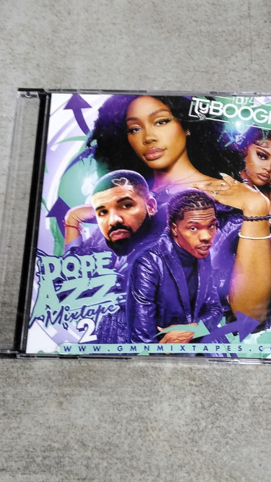 dj ty boogie dope azz mixtape 2 rap hip-hop english cd multicolor jewel case
