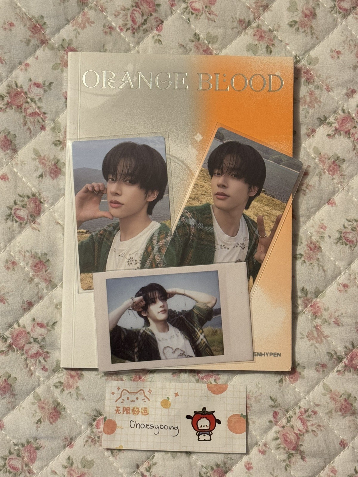 Enhypen Orange Blood Album Sealed K-Pop CD Photobook Belift Lab
