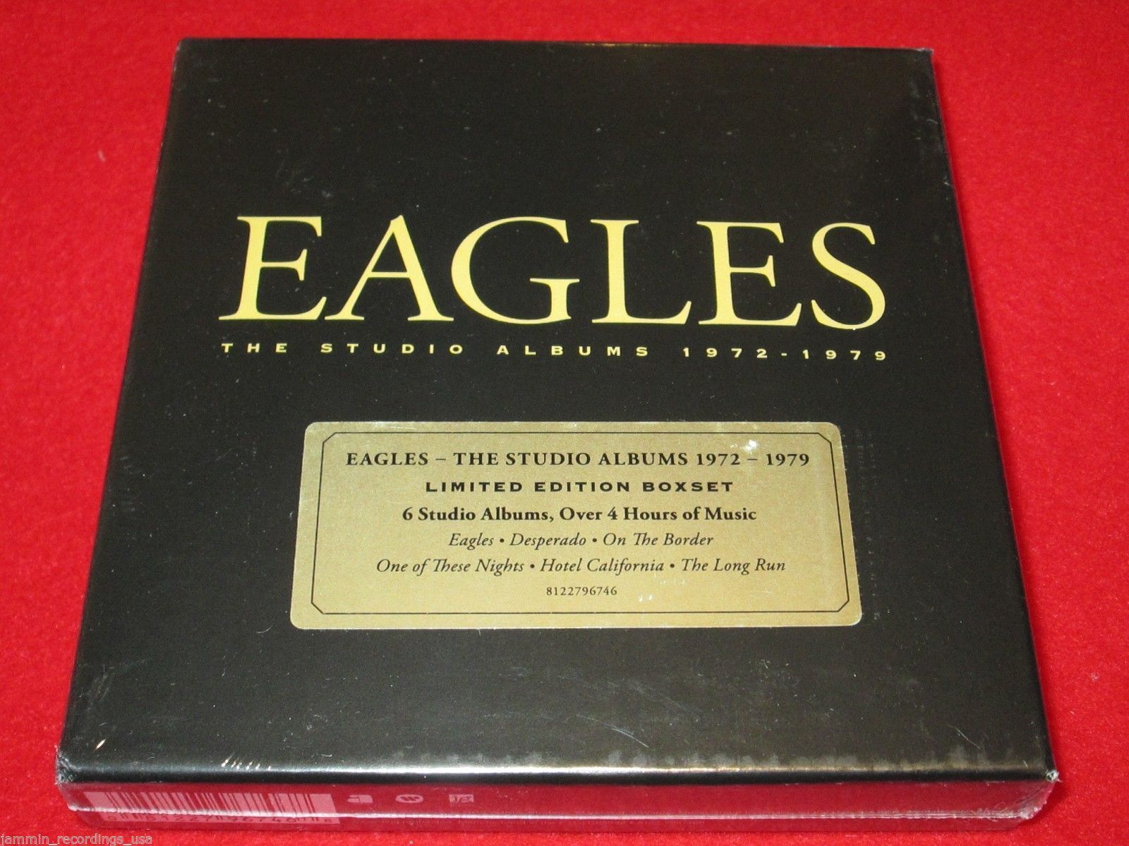 THE EAGLES – The Studio Albums 1972-1979 – 6 CD Box Set