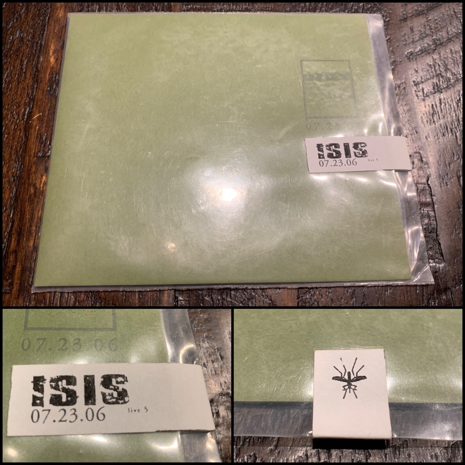 ISIS Live 5 07.23.06 CD SEALED-Palms Cult Of Luna Neurosis Pallbearer Kylesa