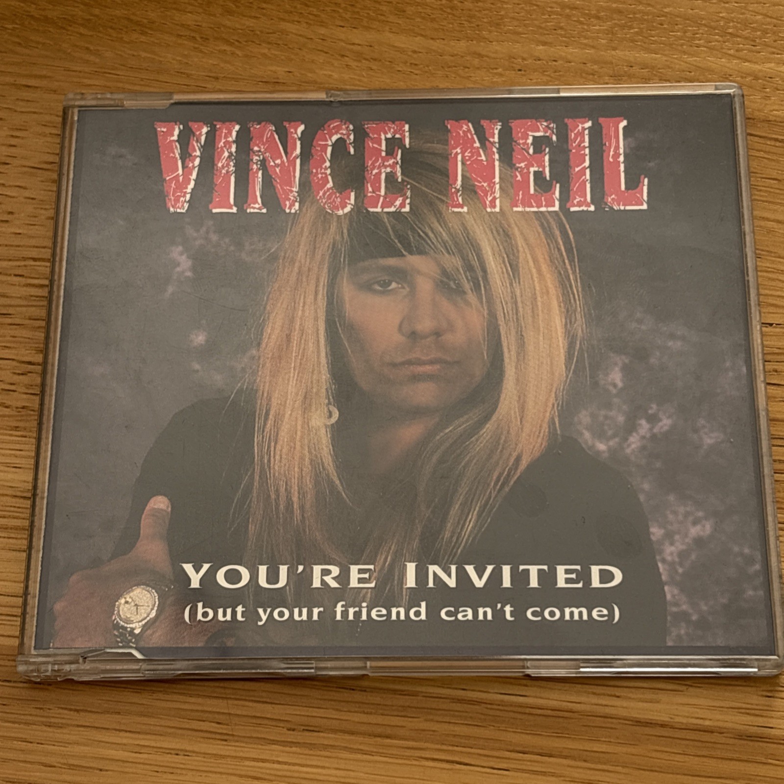 Vince Neil – You’re Invited (But Your Friend Can’t Come) (CD, 1992) Steve Vai