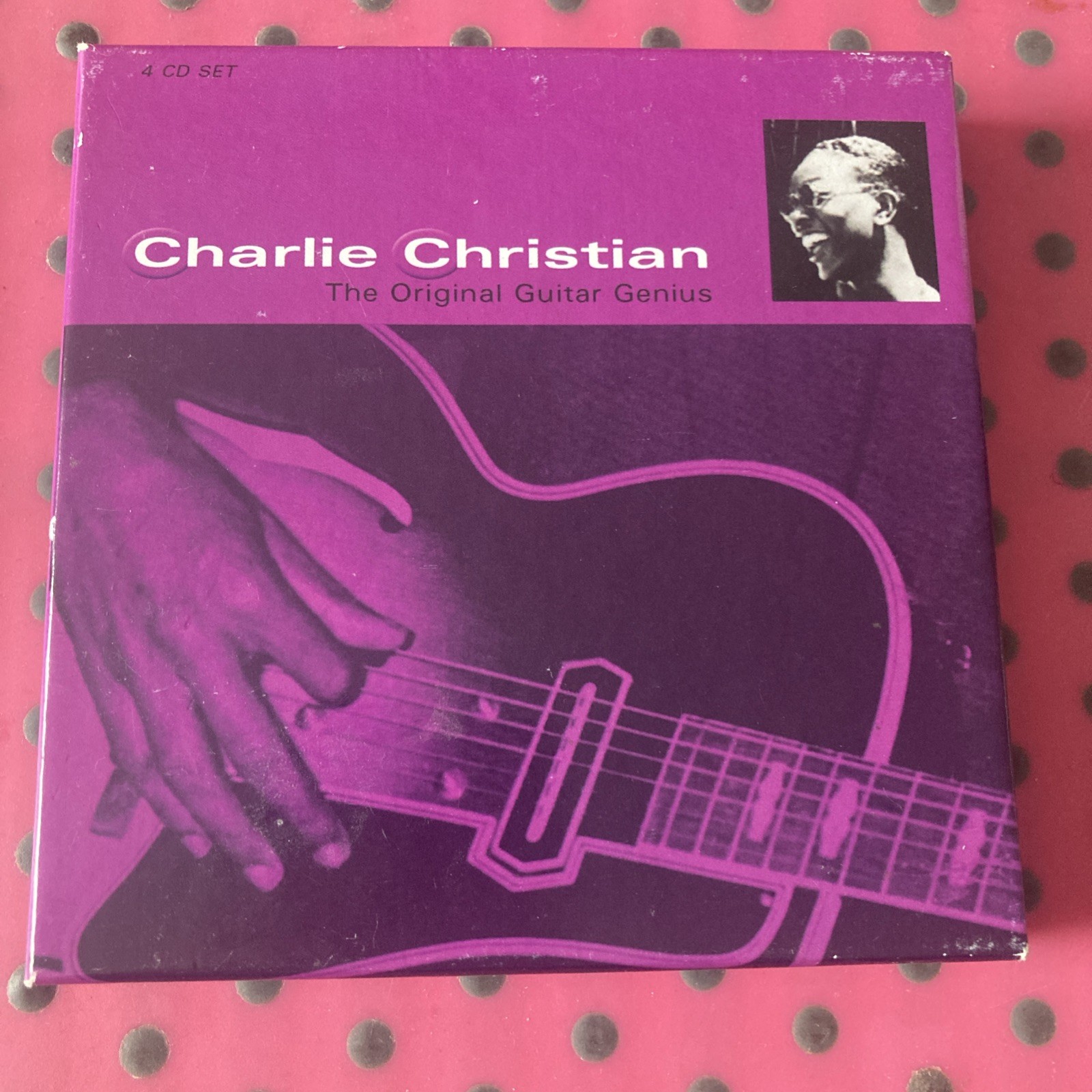 Charlie CHRISTIAN The Original Guitar Genius 4 CD box Set Jazz Electric Guitar