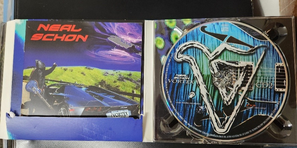 Neal Schon of Journey Vortex 2 CD DIGIPAK 2015 MASCOT Album