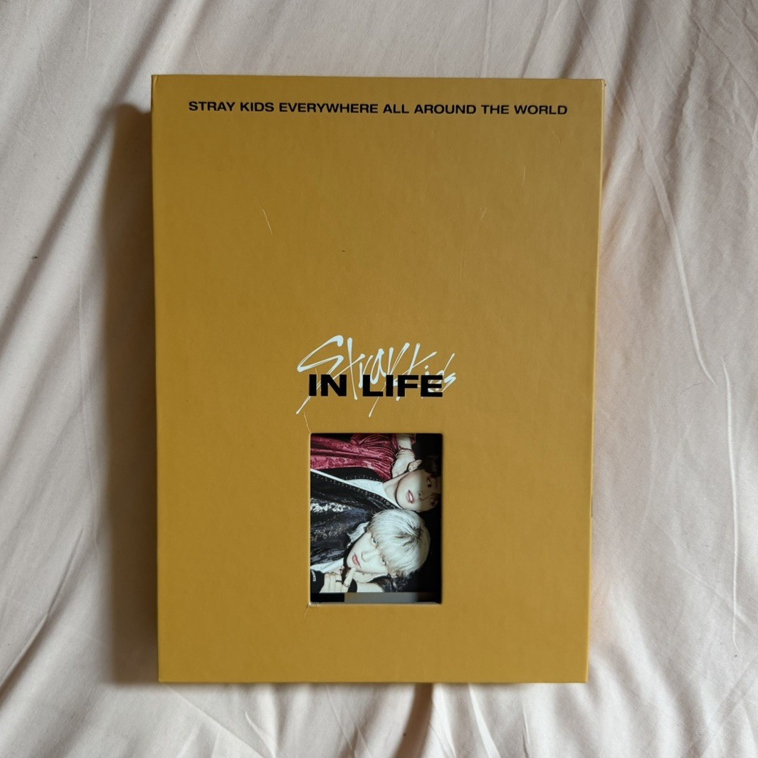 Stray Kids IN LIFE Repackage Album CD 2020 JYP Entertainment Gold Sleeve