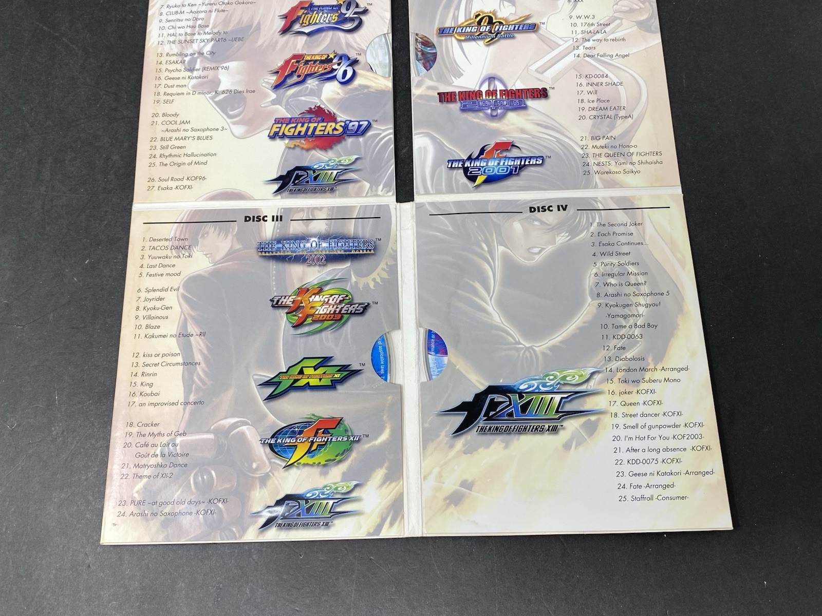 King of Fighters – The King of Soundtracks ’94-XIII SNK (4 DISCS) Atlus