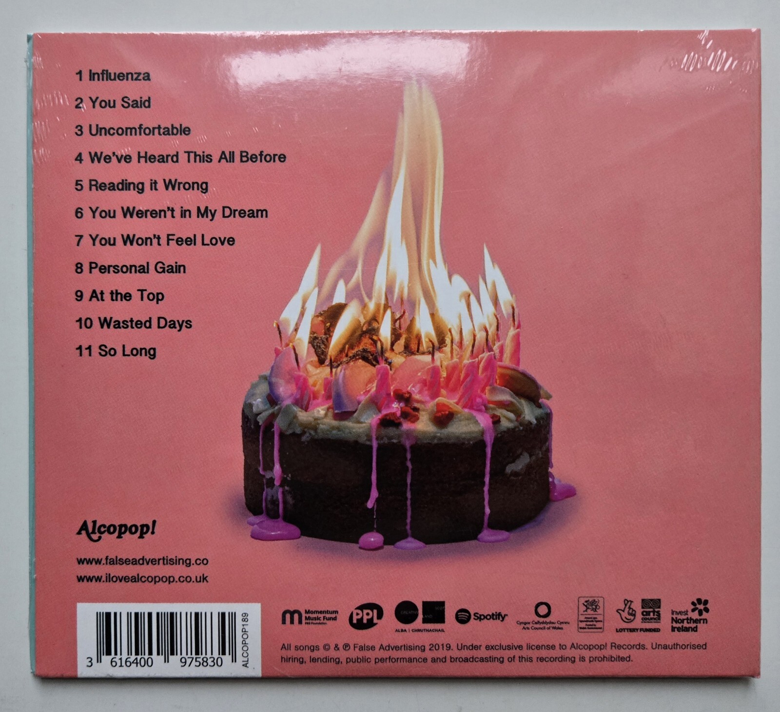 False Advertising – Brainfreeze – CD NEW & SEALED