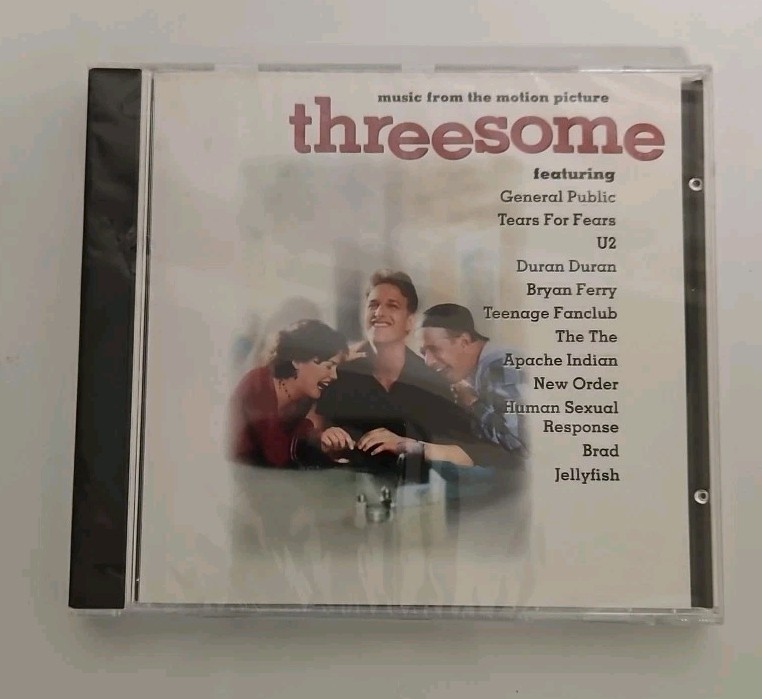 “Threesome Original Soundtrack” 1994 Sony, Duran Duran, U2, New Order Sealed NM